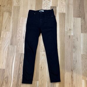 Madewell Classic Black Denim Jeans